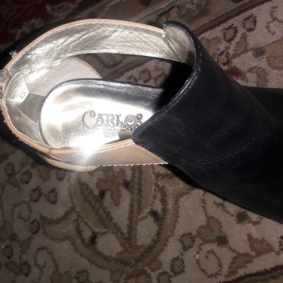 Carlos by Carlos Santana greyson peep-toe shooties - Picture 4 of 4